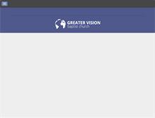 Tablet Screenshot of greatervisionbc.com